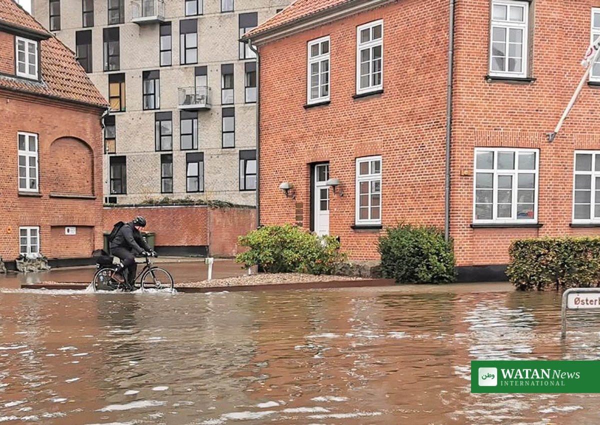 Klimabevidsthed oversvømmelse dansk by gade