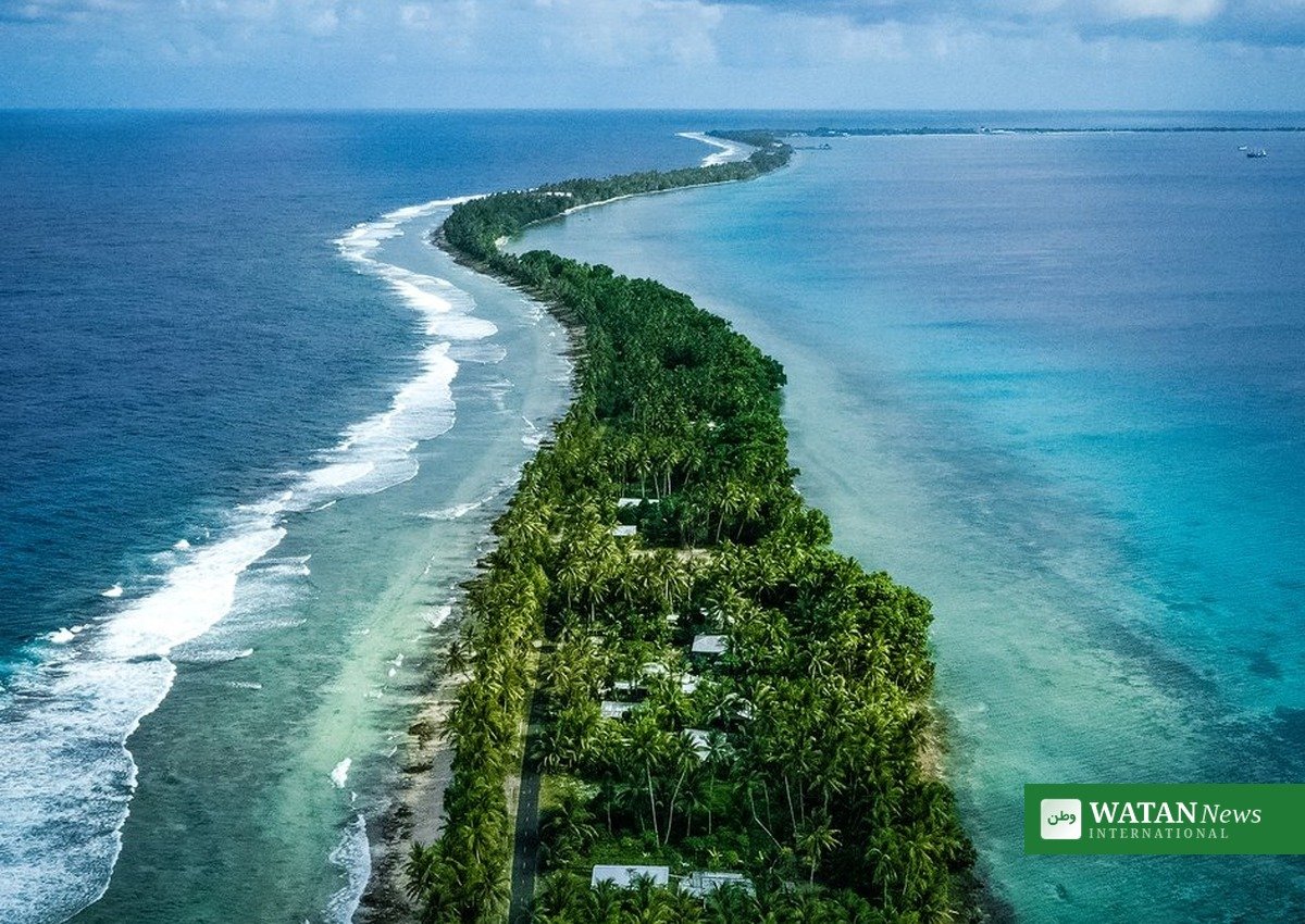 Pre-COP Fiji Tuvalu atol truet af stigende havniveau