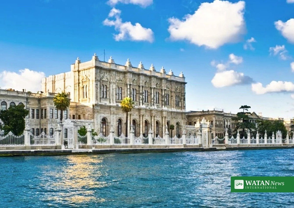 Dolmabahce Palace on the Bosphorus in Istanbul