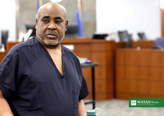 Duane 'Keffe D' Davis in a Las Vegas courtroom, sentenced in the Tupac Shakur murder case