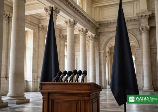 Belarusian President Alexander Lukashenko at a press conference — Lukashenko Trump Ukraine