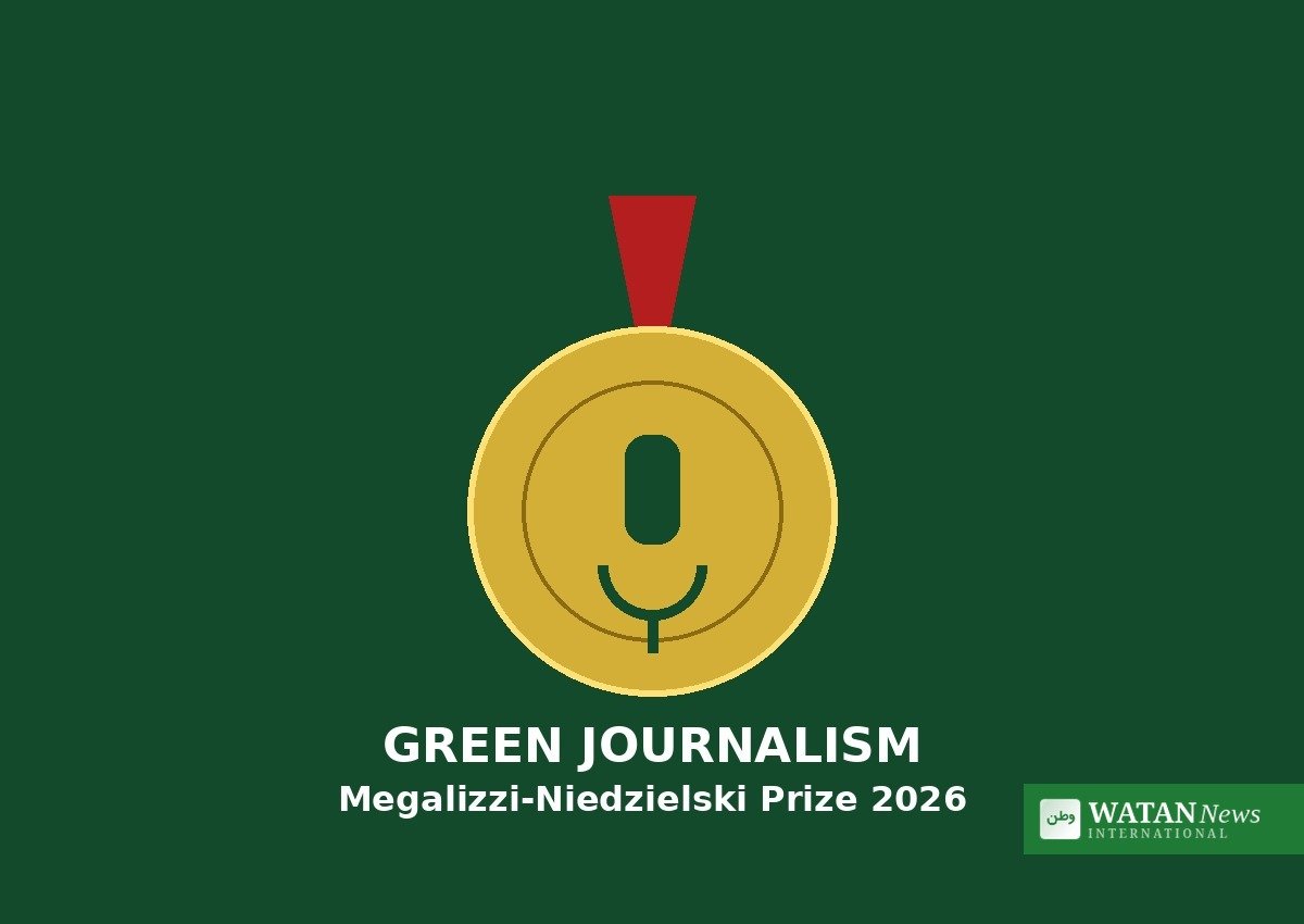 Megalizzi-Niedzielski prize 2026 green journalism award medal