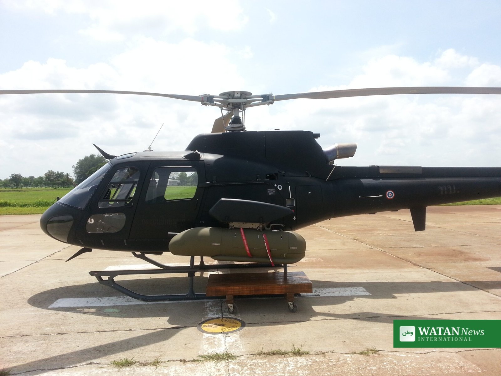 Dansk Fennec-helikopter på patrulje – samme type som blev beskudt med russiske blus ved Gedser; Kinas svaghed giver Europa nye muligheder