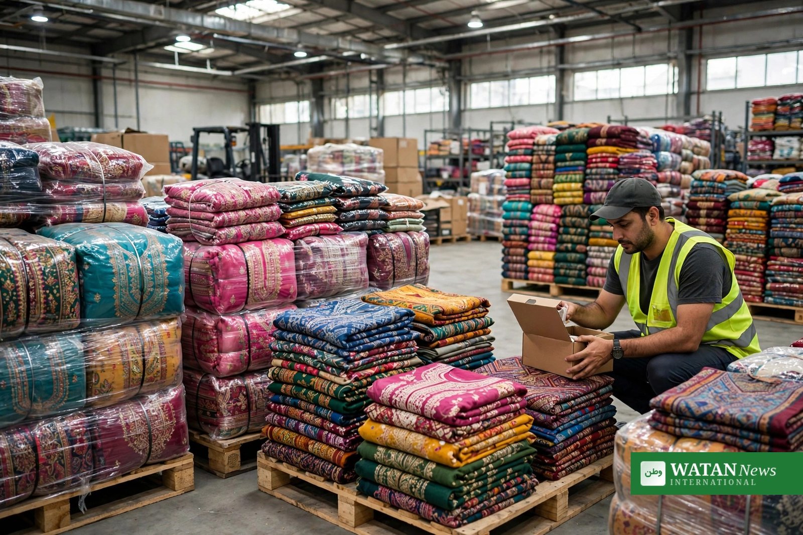Pakistani textiles ready for export — working group aims to boost global exports