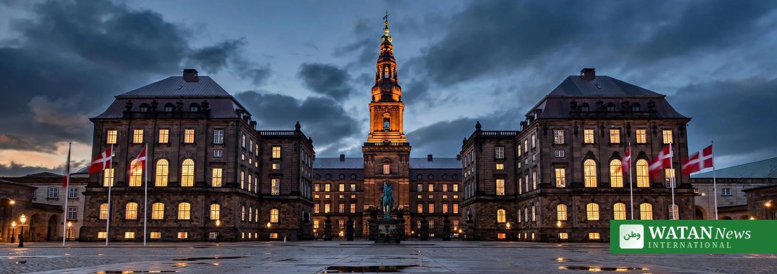 Christiansborg i aftenskær – regeringen varsler lovforslag mod vold i skolen