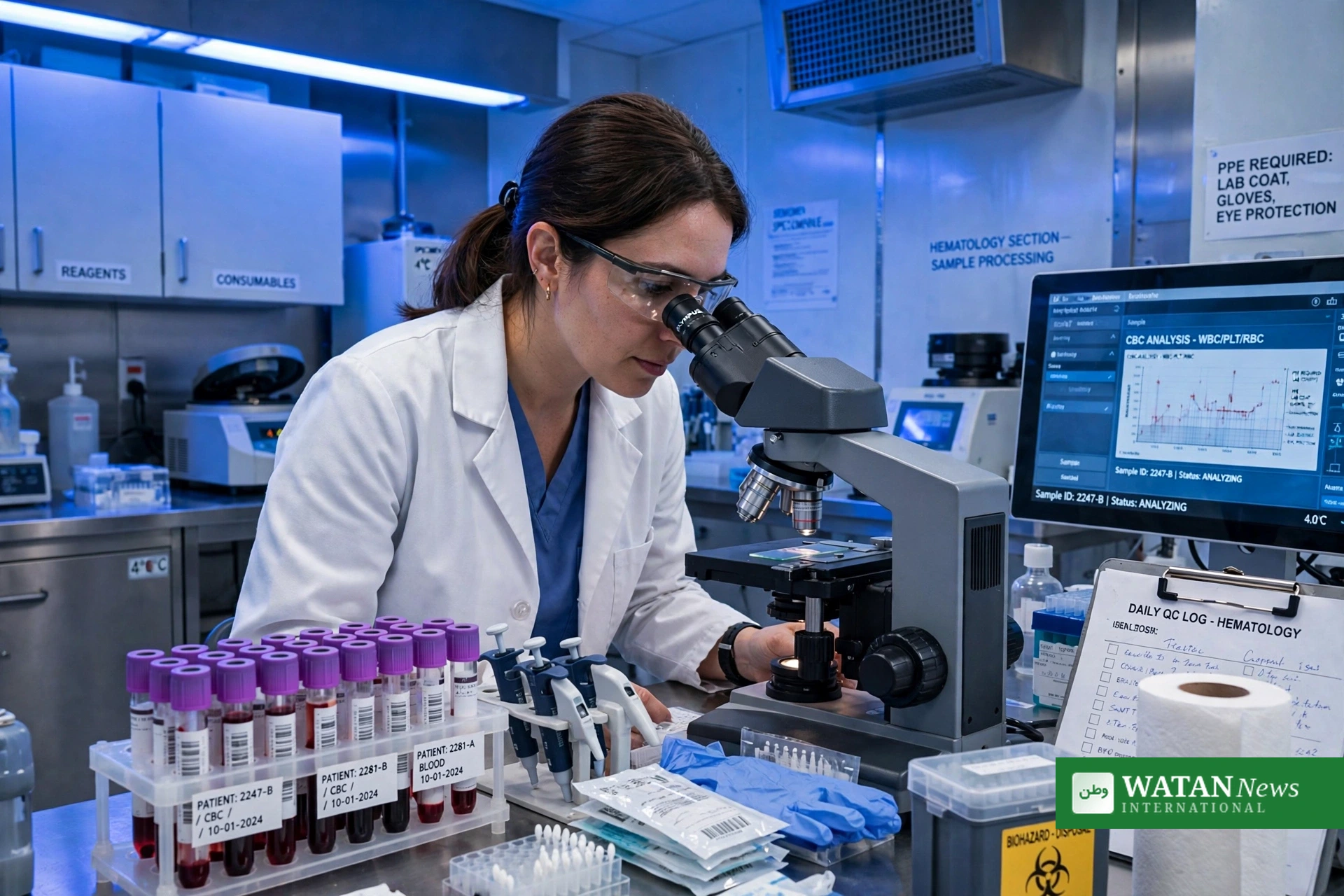 Global Fund Pakistan funded disease diagnostics laboratory