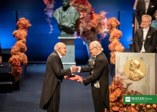 2026 Nobel Prize in Medicine — Nobel medal presented at the award ceremony in Stockholm