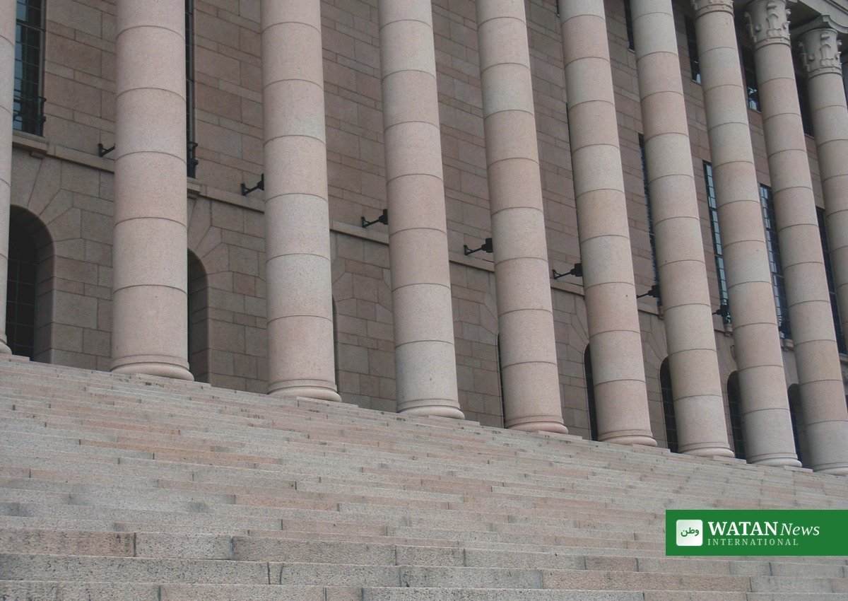 The Finnish Parliament House in Helsinki