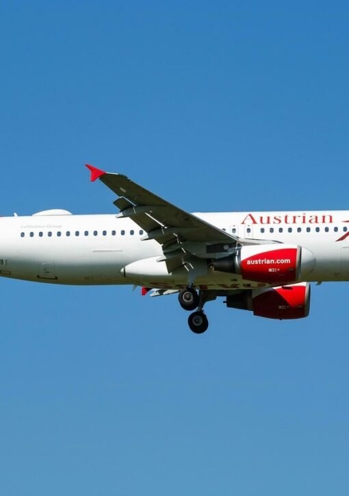 Austrian Airlines Airbus A320 after bomb threat diversion to Sofia