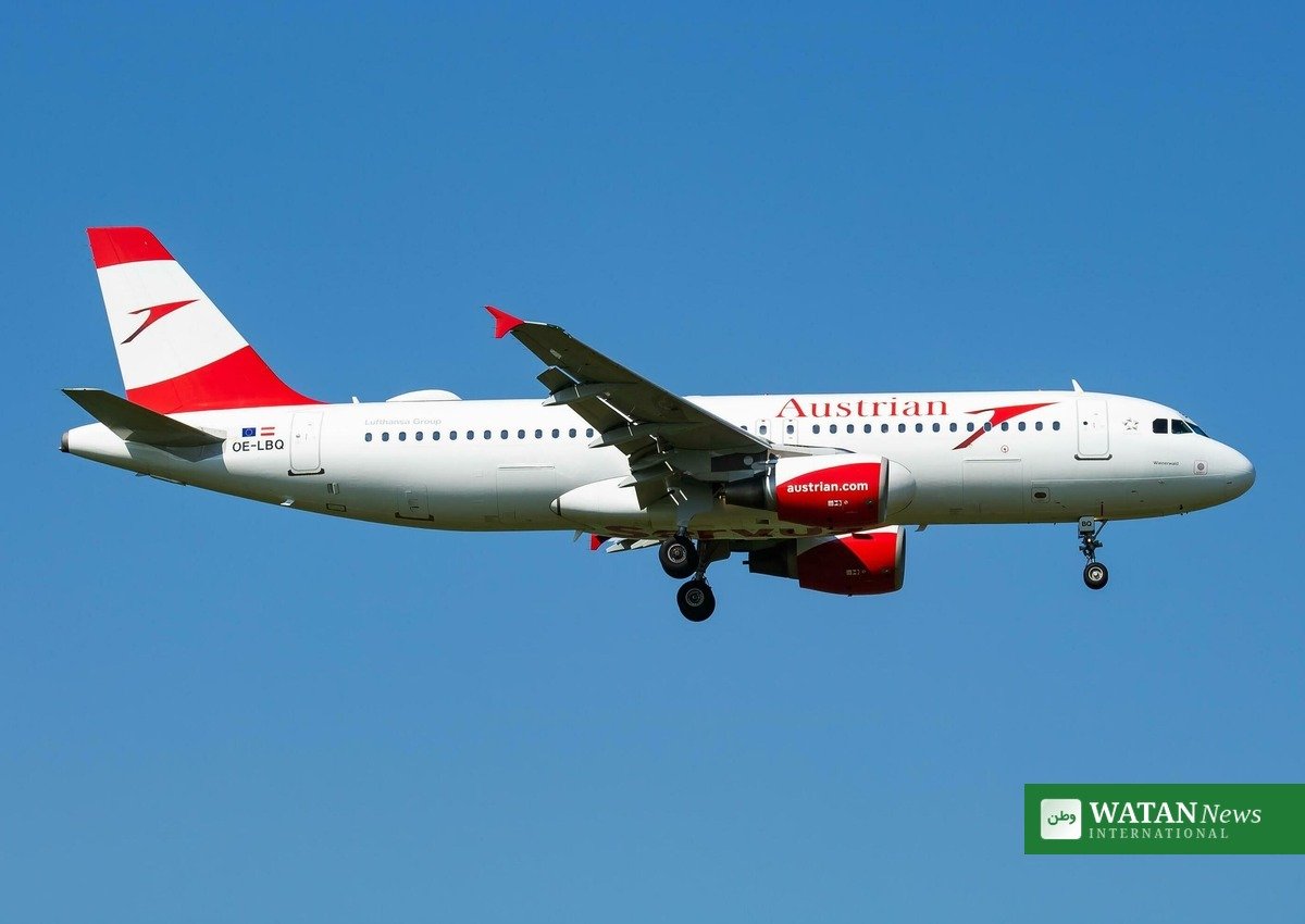 Austrian Airlines Airbus A320 after bomb threat diversion to Sofia