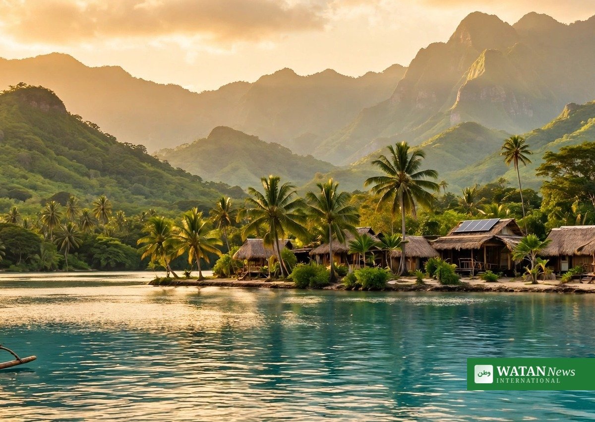 Pacific tourism climate action plan island eco lodge lagoon