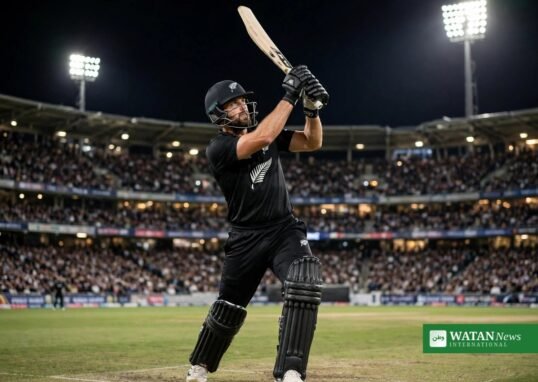 Glenn Phillips century New Zealand India fourth T20I Eden Park