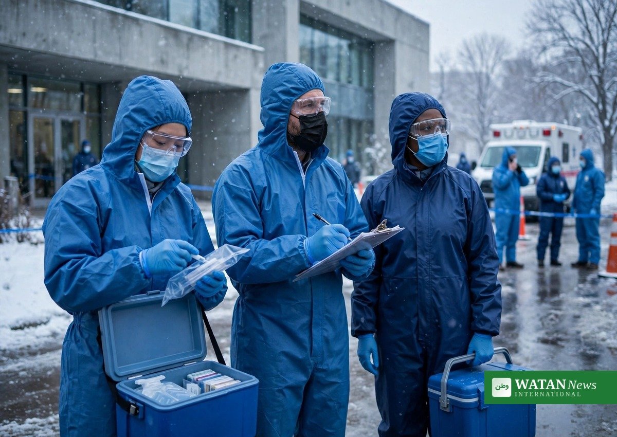 Health officials monitoring a suspected plague outbreak response in Siberia