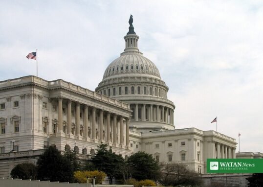 United States Capitol Senate wing in Washington