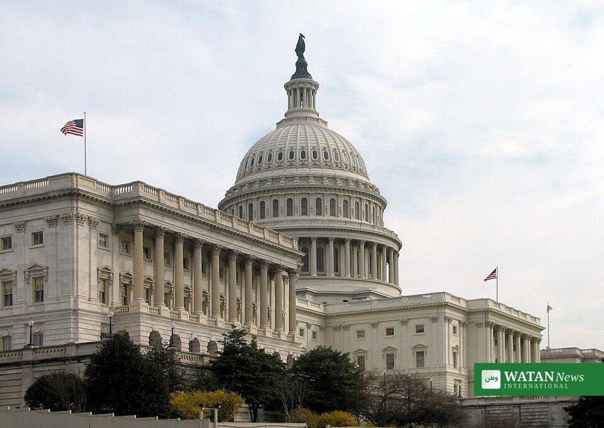 United States Capitol Senate wing in Washington