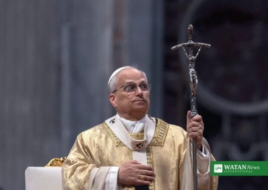 Pope Leo XIV at the Vatican ahead of his Gemelli hospital admission for lung surgery