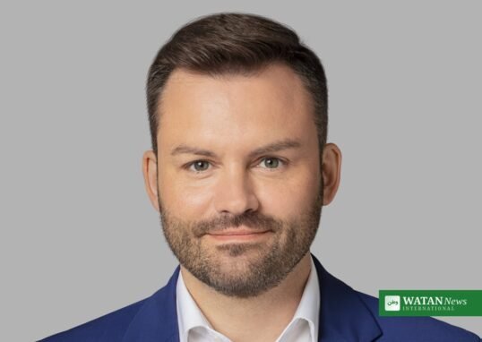 Paul St-Pierre Plamondon, leader of the Parti Québécois