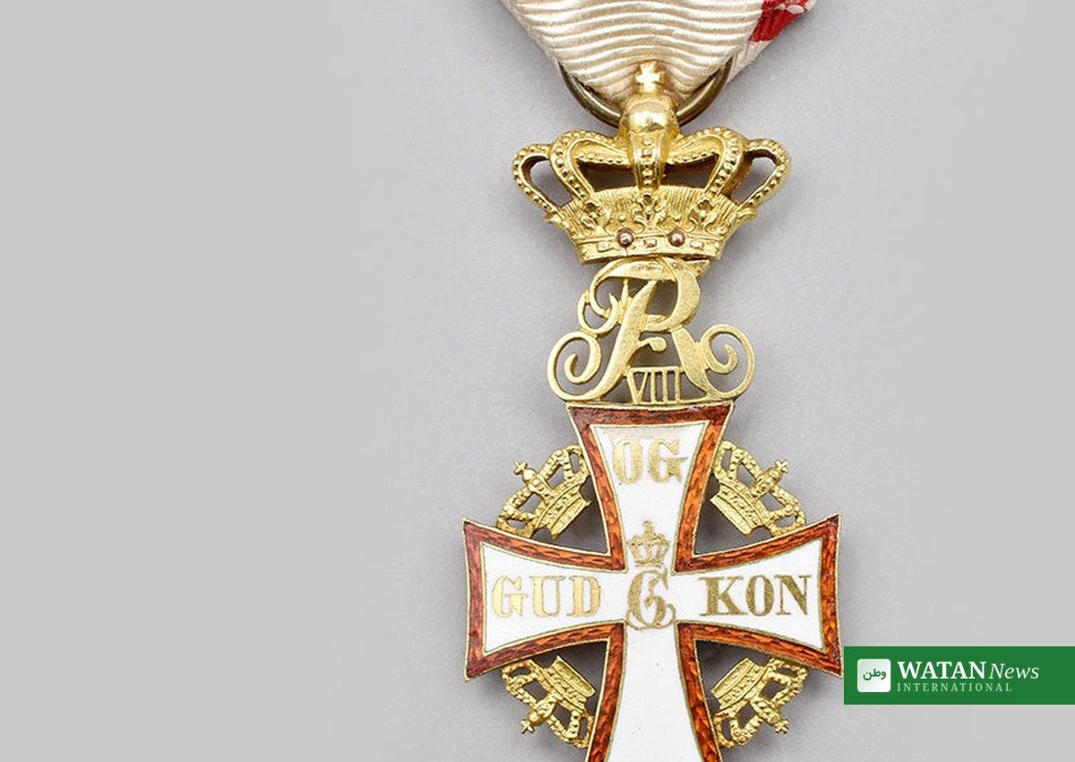 Prince Christian 21st birthday: Grand Commander's Cross of the Order of the Dannebrog