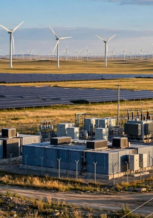 Huaneng vind-sol-lagringsanlæg i Indre Mongoliet
