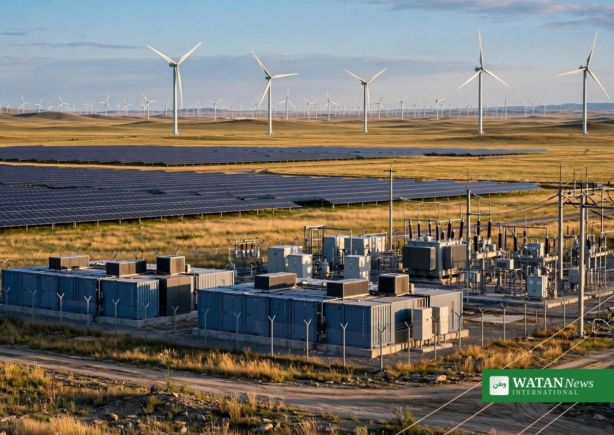 Huaneng wind solar storage plant in Inner Mongolia
