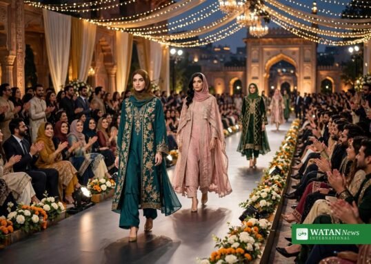 لام فیشن ویک کے رن وے پر پاکستانی ڈیزائنرز کے نئے مجموعوں کی نمائش