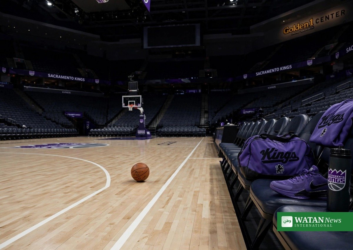 Ben Simmons Achilles injury - Sacramento Kings practice court at Golden 1 Center