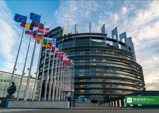 European Parliament chamber during the COP31 priorities vote