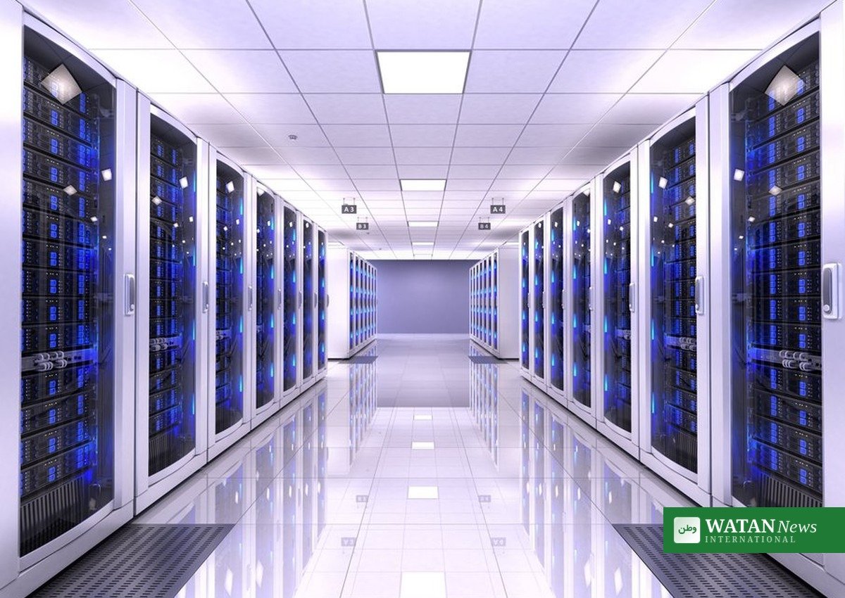 Cybersikkerhed og servere i et datacenter