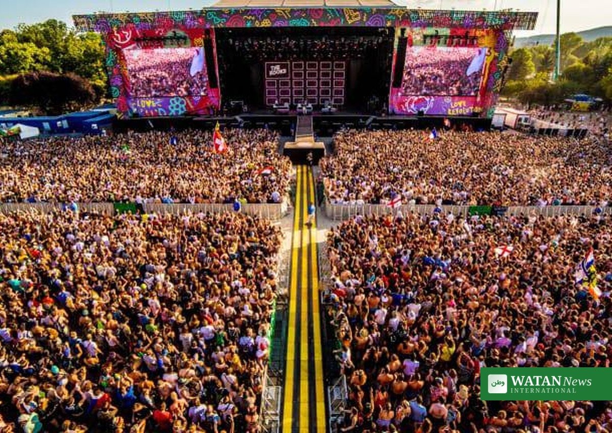 Thy Rock festival scene
