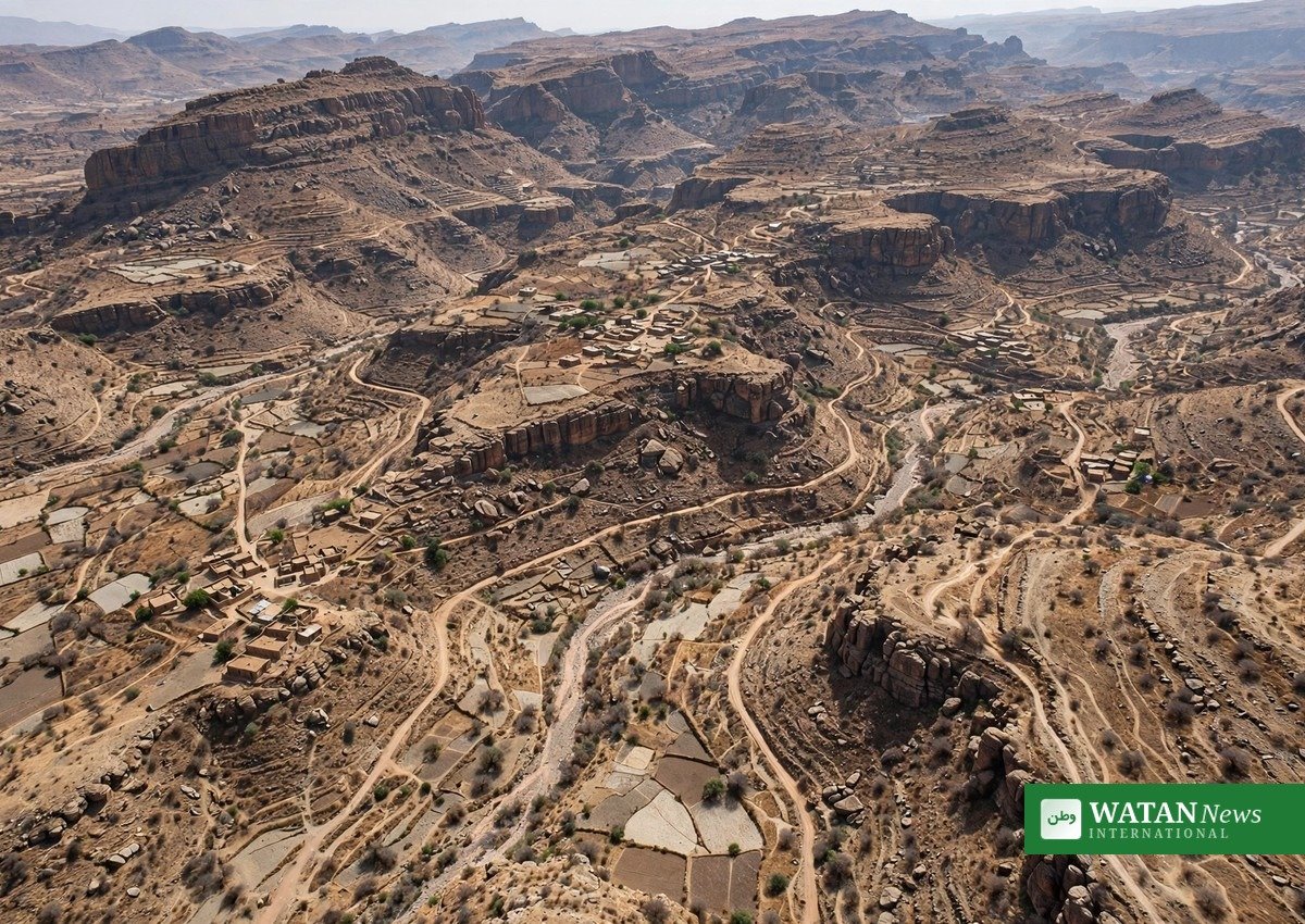 Ethiopia Eritrea invasion — Tigray highlands landscape
