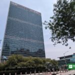United Nations Headquarters in New York, where Pakistan raised its Afghanistan terror warning