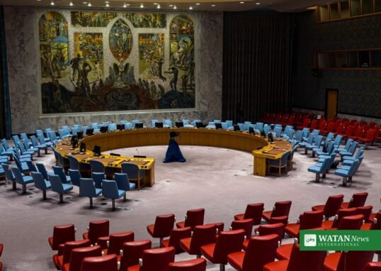 United Nations Security Council chamber in New York, home of the UN veto debate