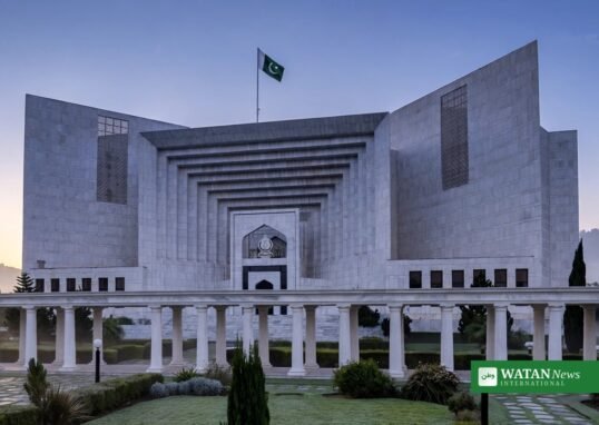 پاکستان کی سپریم کورٹ کی عمارت کا علامتی منظر