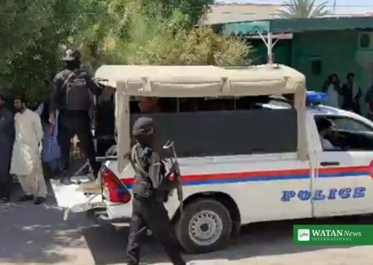 نوشکی گرلز ڈگری کالج میں فائرنگ سے متعلق خبر کی نمایاں تصویر