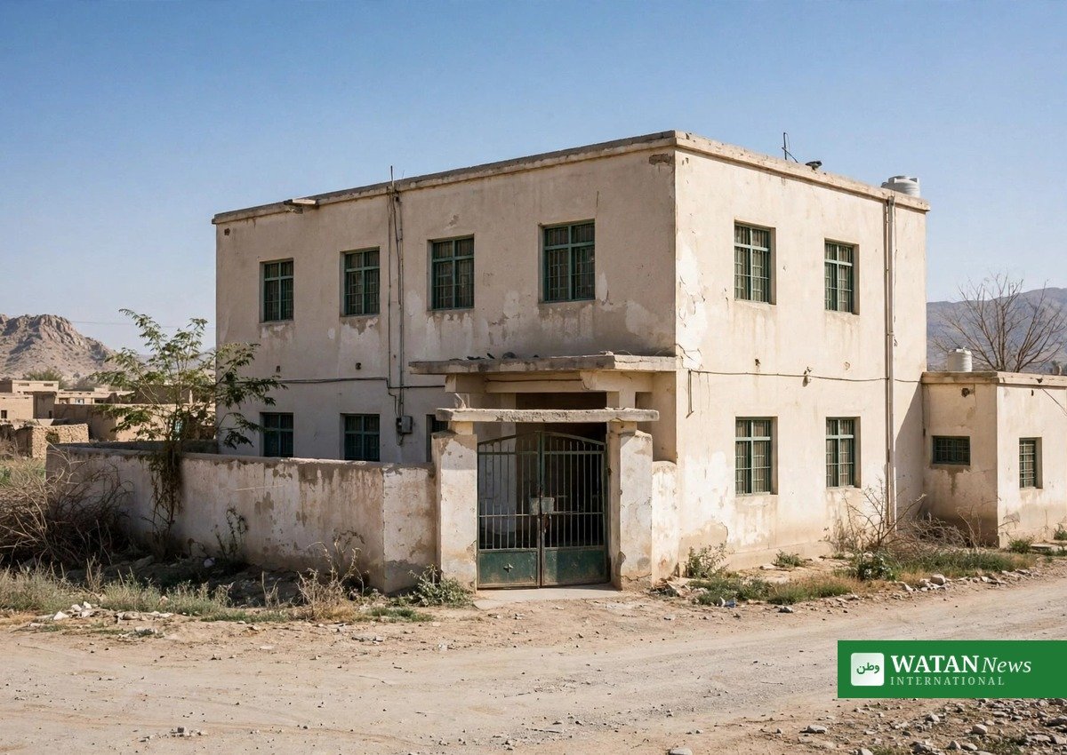 تعلیمی ادارے کی عمارت کی تصویری جھلک
