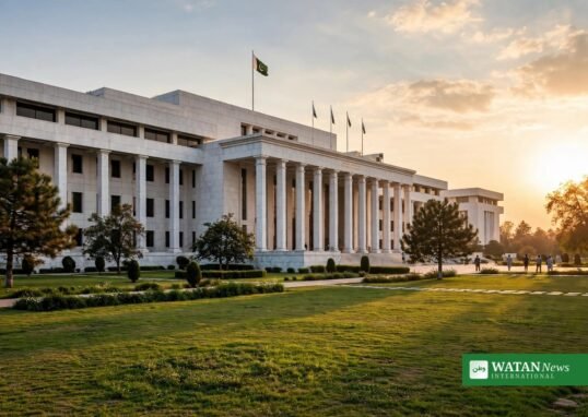 اسلام آباد میں پارلیمنٹ ہاؤس کی عمارت