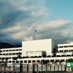 اسلام آباد میں پارلیمنٹ ہاؤس کی عمارت