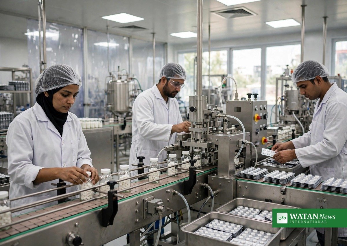 دوا ساز صنعت میں جدید پیداواری عمل