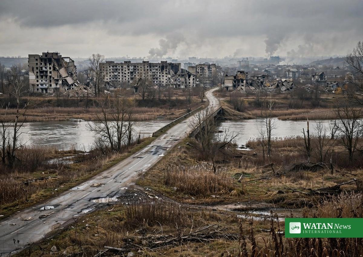 Russiske deserteringer Kupjansk – krigshærget by ved Kupjansk-fronten