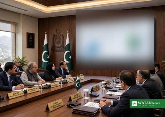 SIFC meeting reviewing health and pharmaceutical reforms in Pakistan