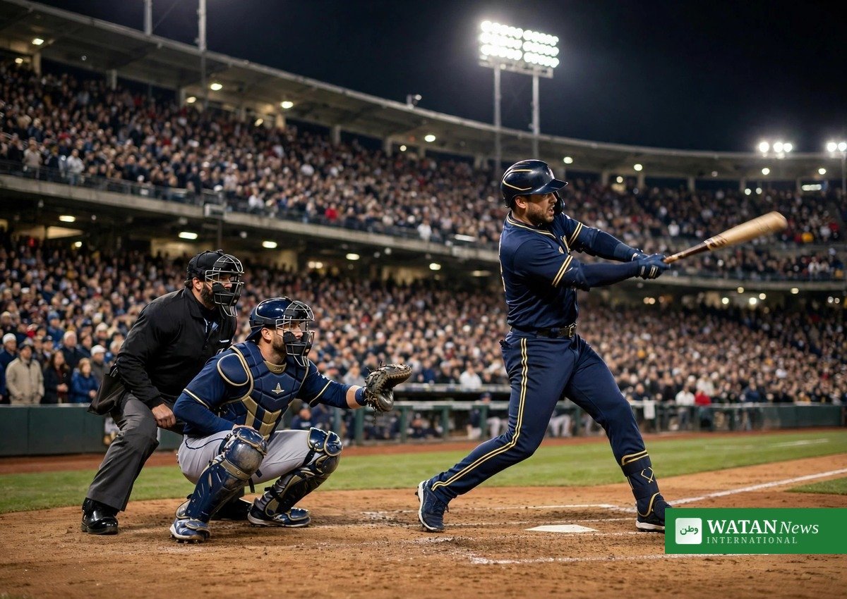 Brewers Rays World Series Game 2 night action at American Family Field