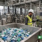 Chemical recycling pilot plant turning mixed waste plastic into propylene